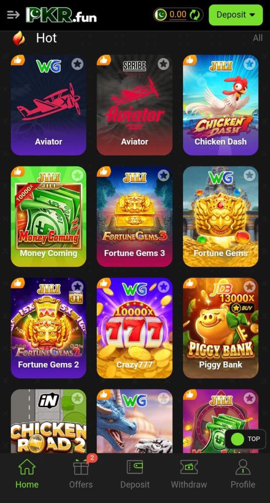 PKRFUN Game