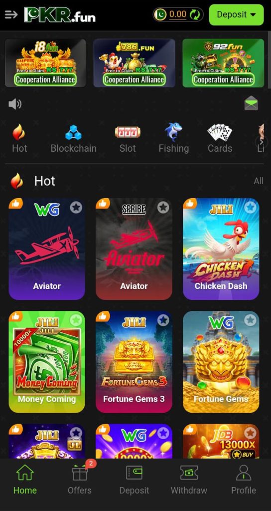 PKRFUN Game