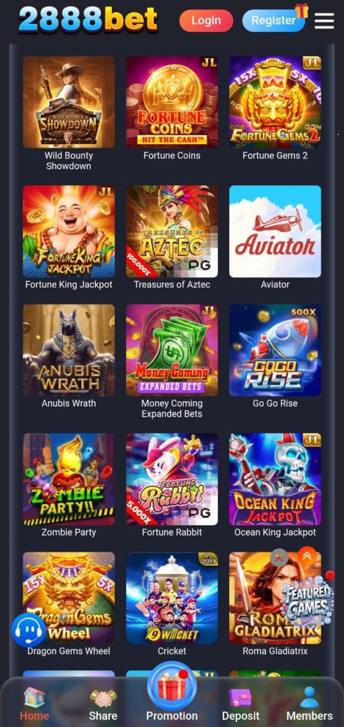 2888bet game interface games