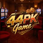 44PK Game emblem showcasing digital entertainment branding with sleek visuals and interactive platform identity